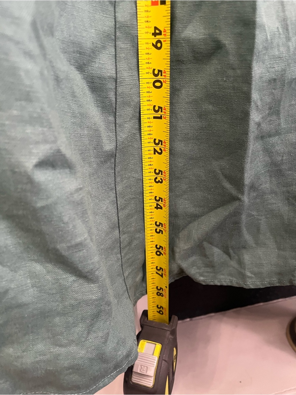 Abercrombie & Fitch Sage Green Maxi Halter Dress - Picture 15 of 16